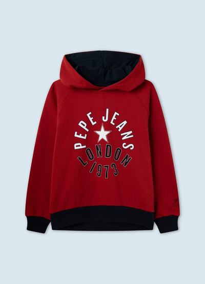 SUDADERA LOGO ESTAMPADO NIÑA PEPE JEANS TINA